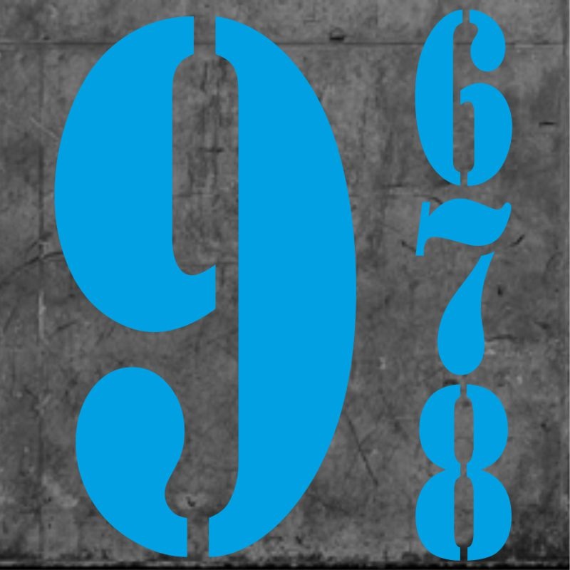 Madrid Numbers Short Sky Blue|One Size