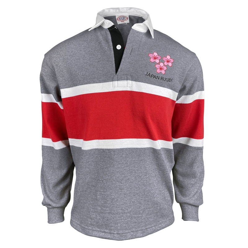 Japan Oxford Stripe Rugby Jersey