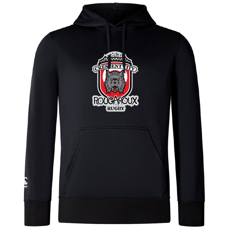 Crescent City Rougaroux Club Lightweight Hoodie by Canterbury