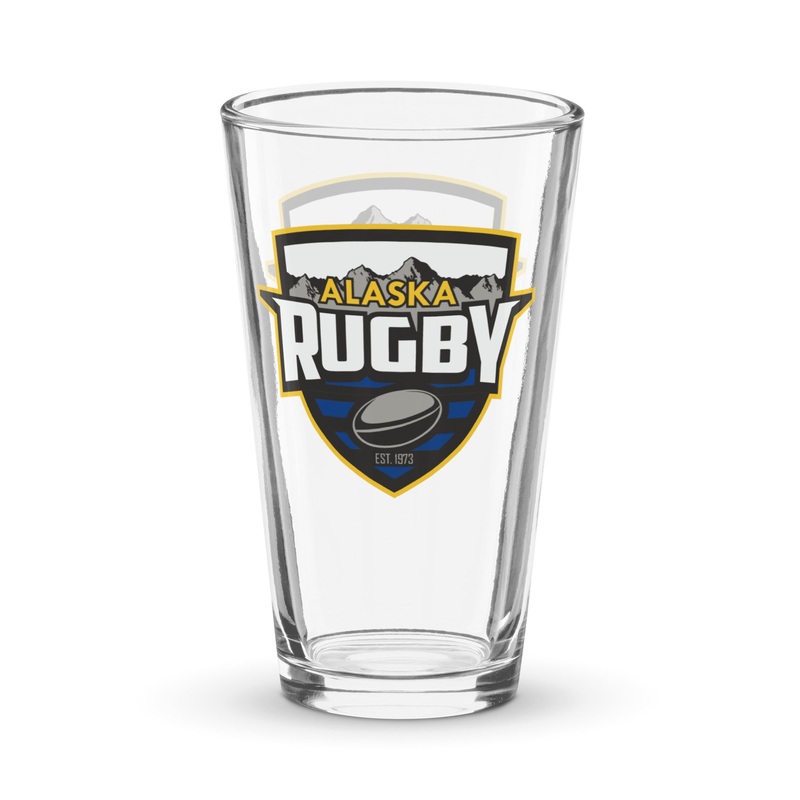 Alaska Rugby Pint Glass|16 oz
