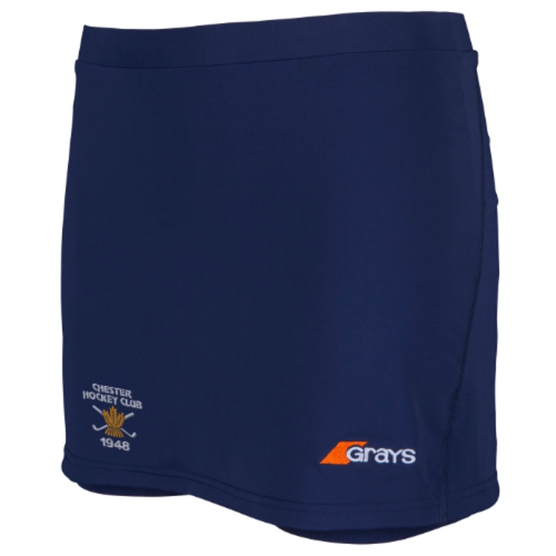 Chester Hockey Club Adult’s Dark Navy Apex Skort – Ladies