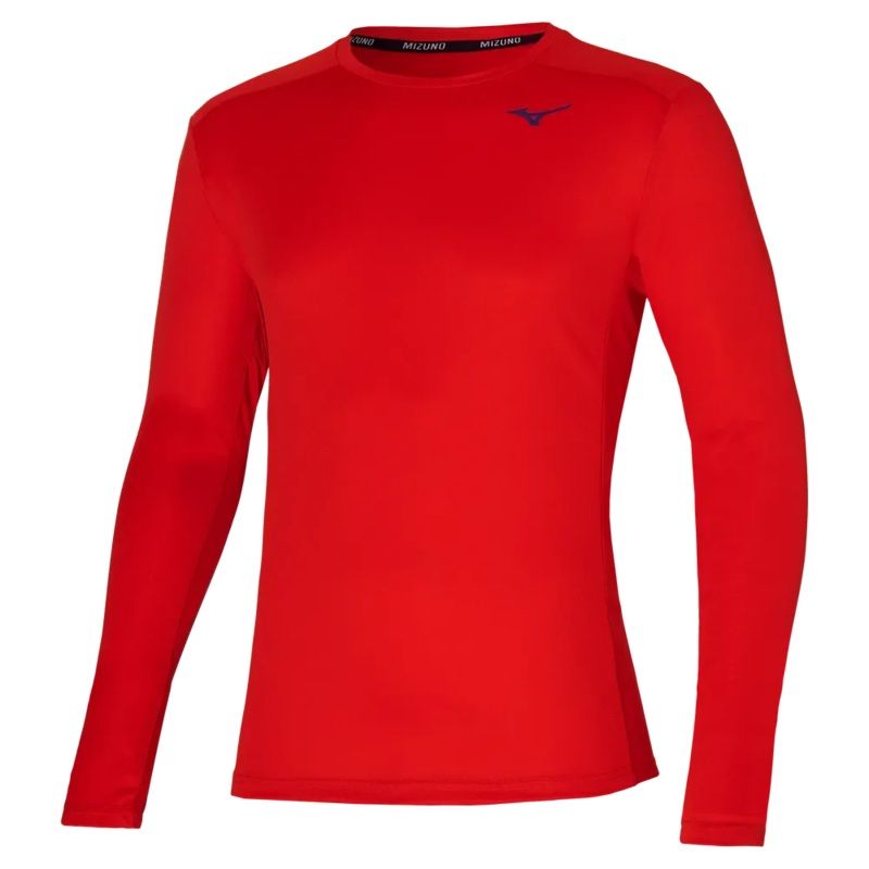 Mizuno Mens Two Loop 88 Gym T-Shirt – Fiery Red