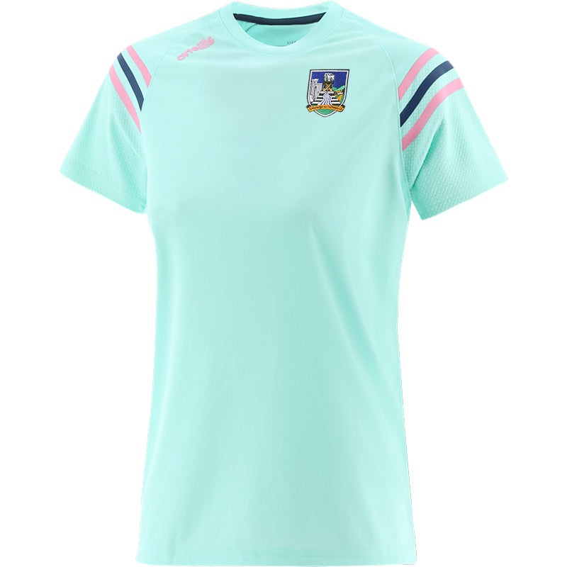 O’Neills Limerick GAA Weston 060 T-Shirt Women’s (Mint Cotton Candy)