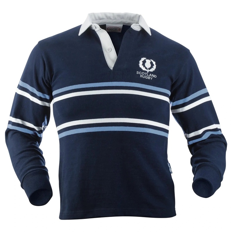 Scotland Split Stripe Rugby Jersey