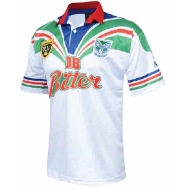 1995 Auckland Warriors Retro Away Jersey (White)