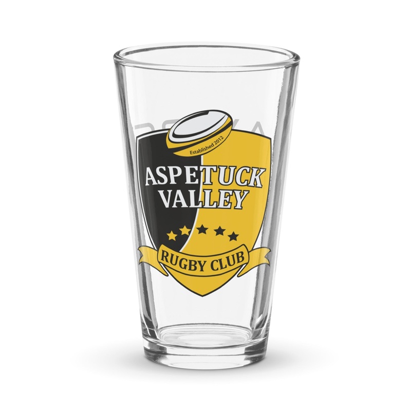 Aspetuck Valley Rugby Pint Glass