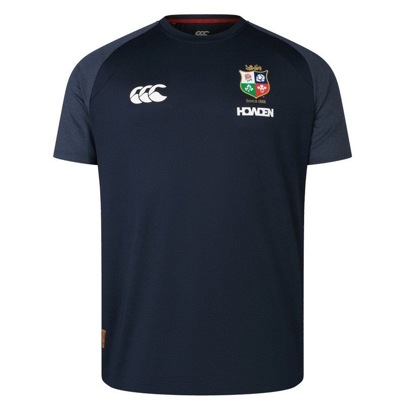 Canterbury Lions Everest T-Shirt Men’s (Navy BQ5)