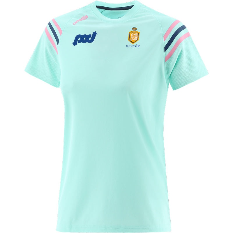 O’Neills Clare GAA Weston 060 T-Shirt Women’s (Mint Cotton Candy)