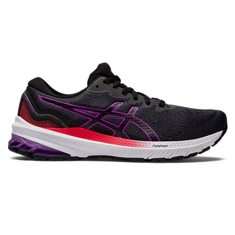 Asics GT-1000 11 (Black/Orange Purple) – Womens