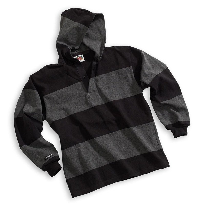 Barbarian Rugby Hoodie|Black/Coal|Dark Red/White|Navy/Gold|Navy/White|X-Small|Small|Medium|Large|X-Large|2X-Large|3X-Large