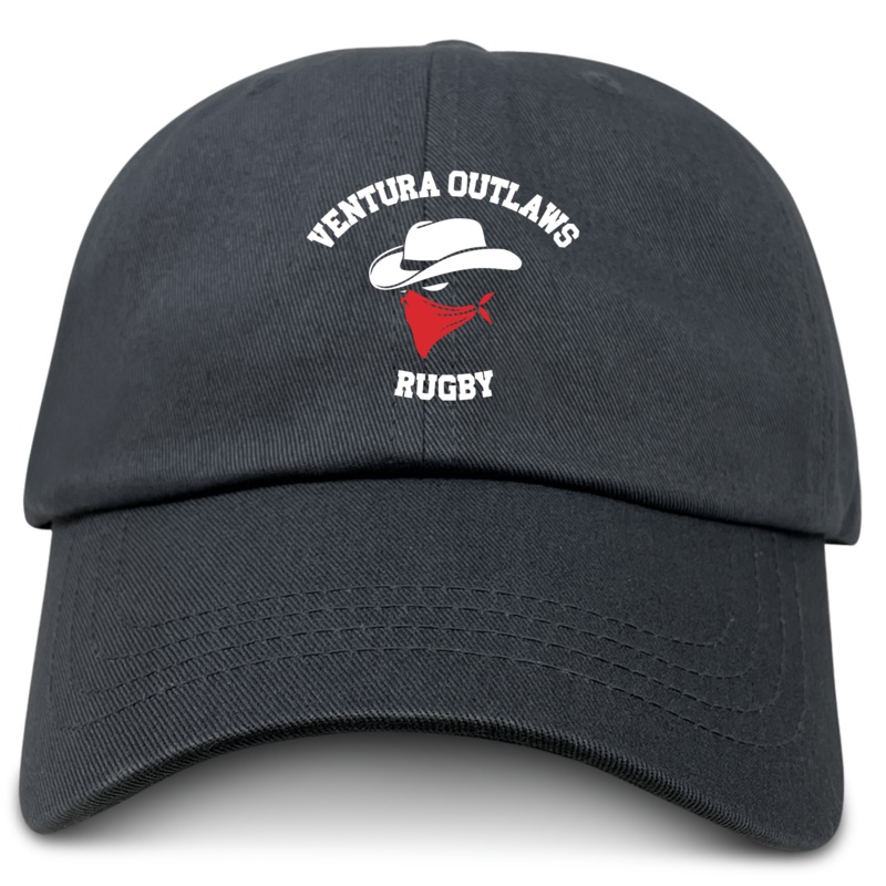 Ventura Outlaws Rugby Adult Low-Profile Cotton Twill Dad Cap