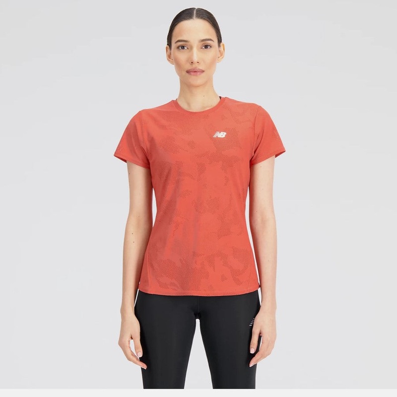 New Balance Q Speed Jacquard T-Shirt Women’s (Orange ASU)
