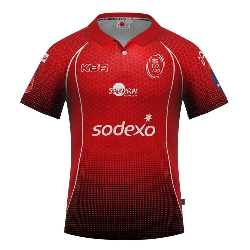 Samurai Mens Army Rugby Union Rugby Shirt