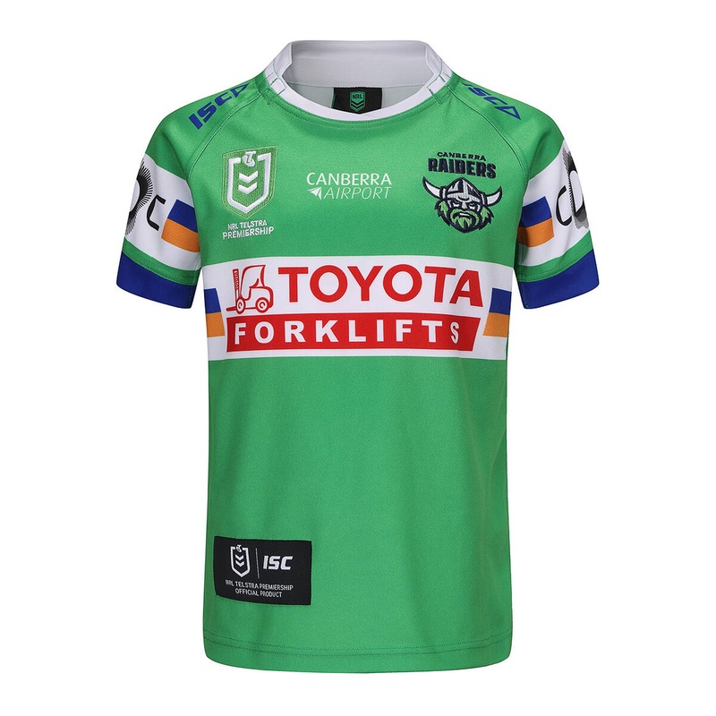 2025 Canberra Raiders Home Jersey – Kids