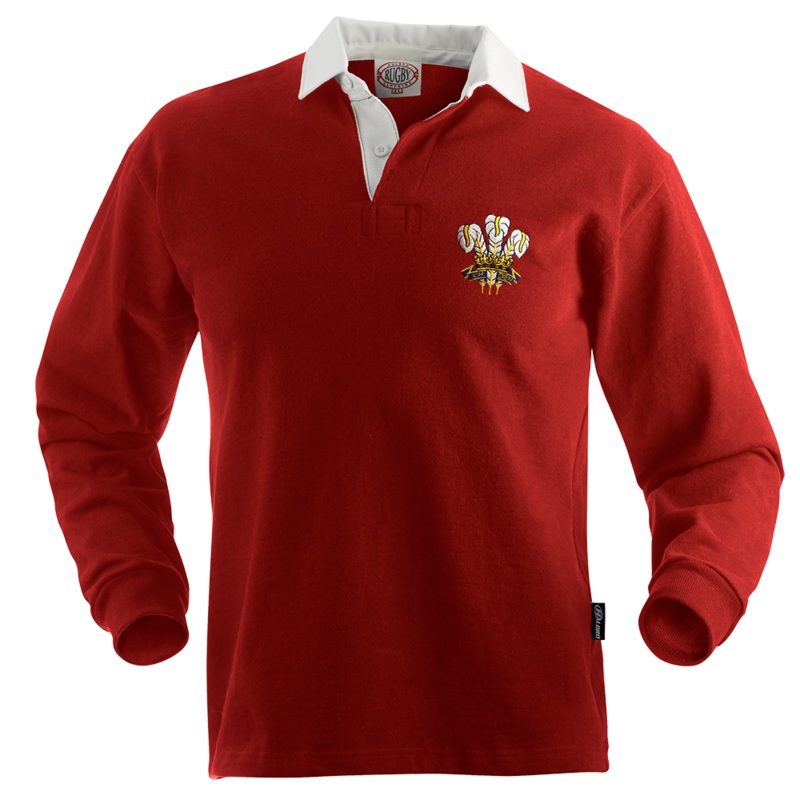 Wales Traditional Rugby Jersey