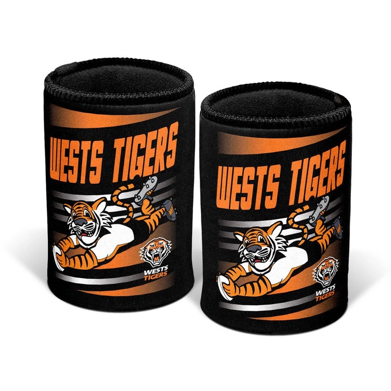 Wests Tigers Can / Stubby Holder (RETRO)