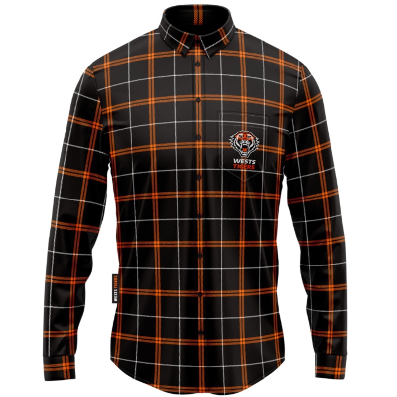 Wests Tigers Mustang Flannel Shirt