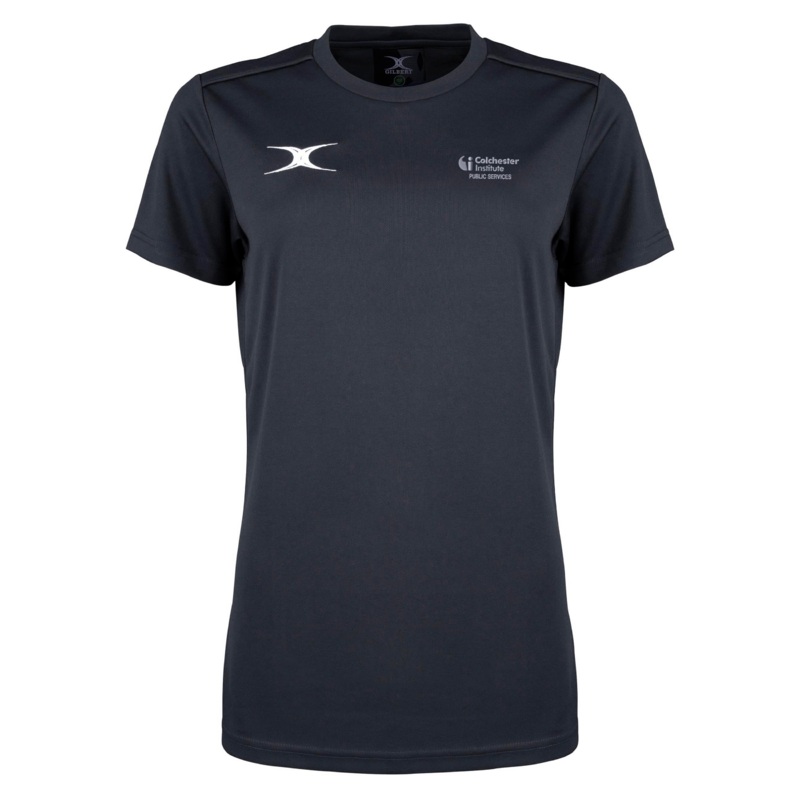 Colchester Institute PUBLIC SERVICES Senior’s Black Photon II S/S Tee Shirt