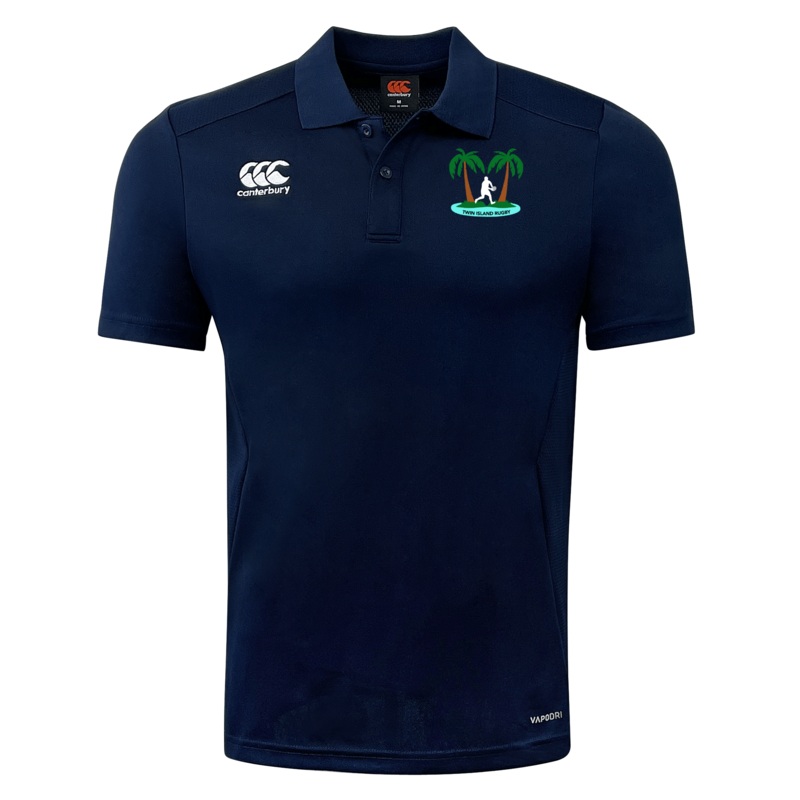 Twin Island Rugby Club Dry Polo by Canterbury