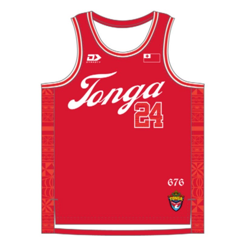 2024 Tonga Basketball Singlet|S|M|L|XL|2XL|3XL|4XL|5XL
