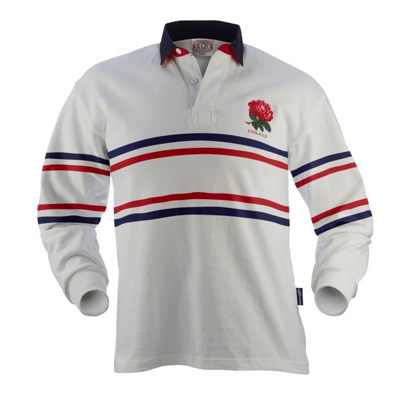 England Split Stripe Rugby Jersey