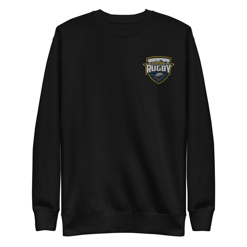Alaska Rugby Embroidered Crewneck