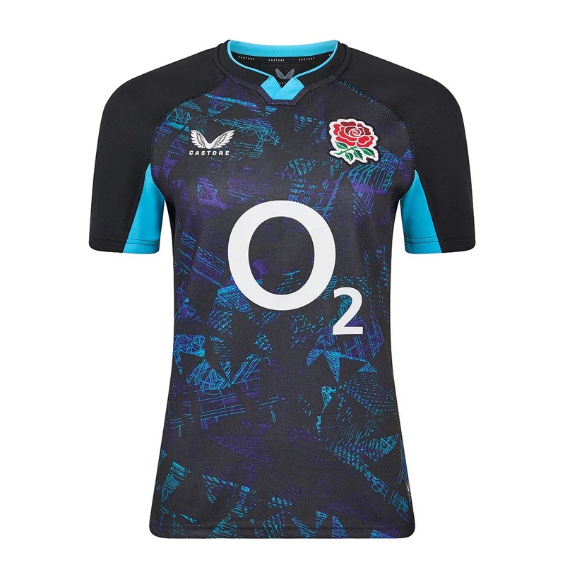 Castore England RFU 2025/26 Mens Away Rugby Shirt