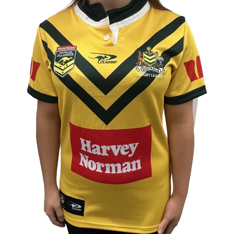 2023 Australia Jillaroos Home Jersey – Ladies