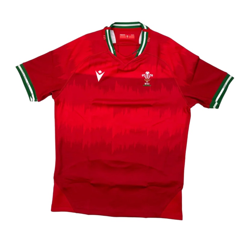 Macron Wales WRU 22/23 Womens Home Pathway Body Rugby Shirt