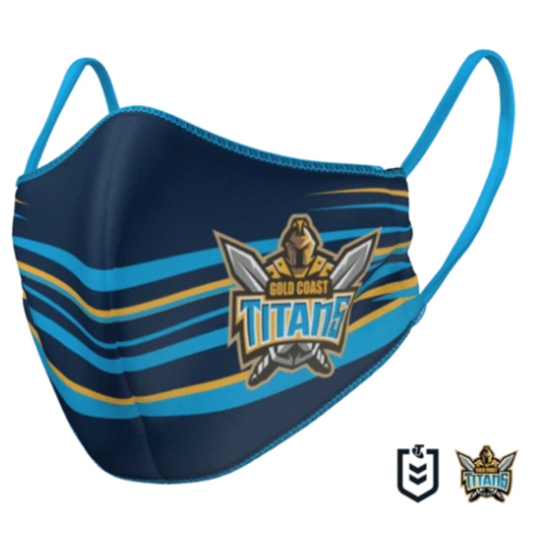 Titans Face Mask – Reversible|Adults Small|Adults Large|Kids Size