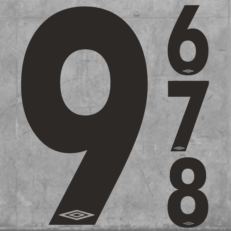 Umbro Numbers Short Black|One Size