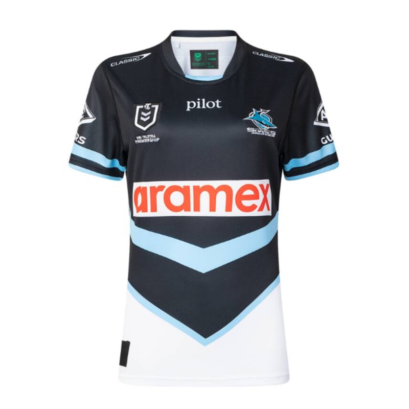 2025 Cronulla Sutherland Sharks Away Jersey – Ladies