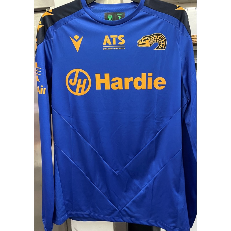 2025 Parramatta Eels Long Sleeve Training Shirt (Blue)