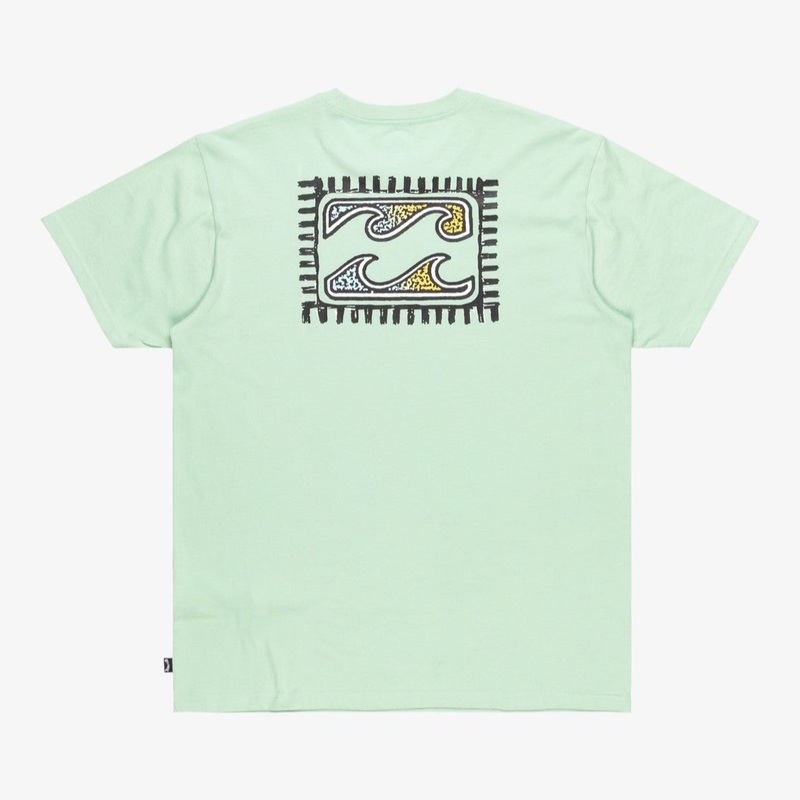 Billabong Crayon Wave T-Shirt Men’s (Seafoam SFM)