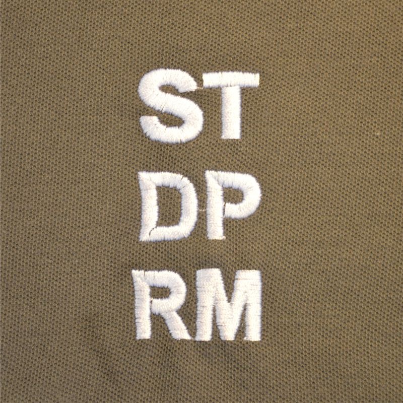 Arial Embroidered Initials|One Size
