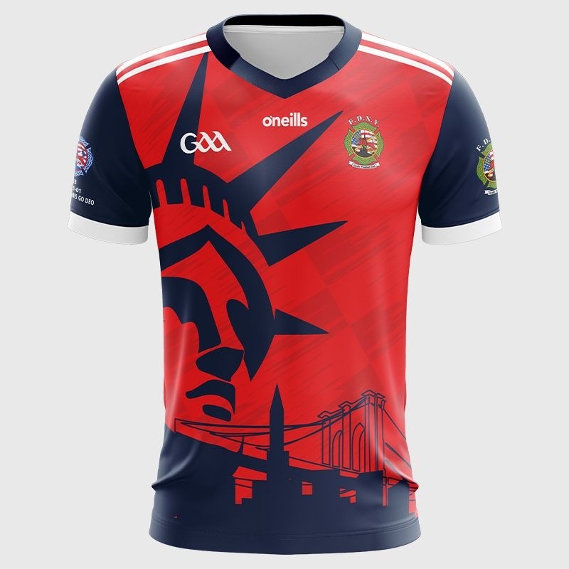 O’Neill’s FDNY GAA Goal Keeper Jersey 25 Kid’s (Red Navy)