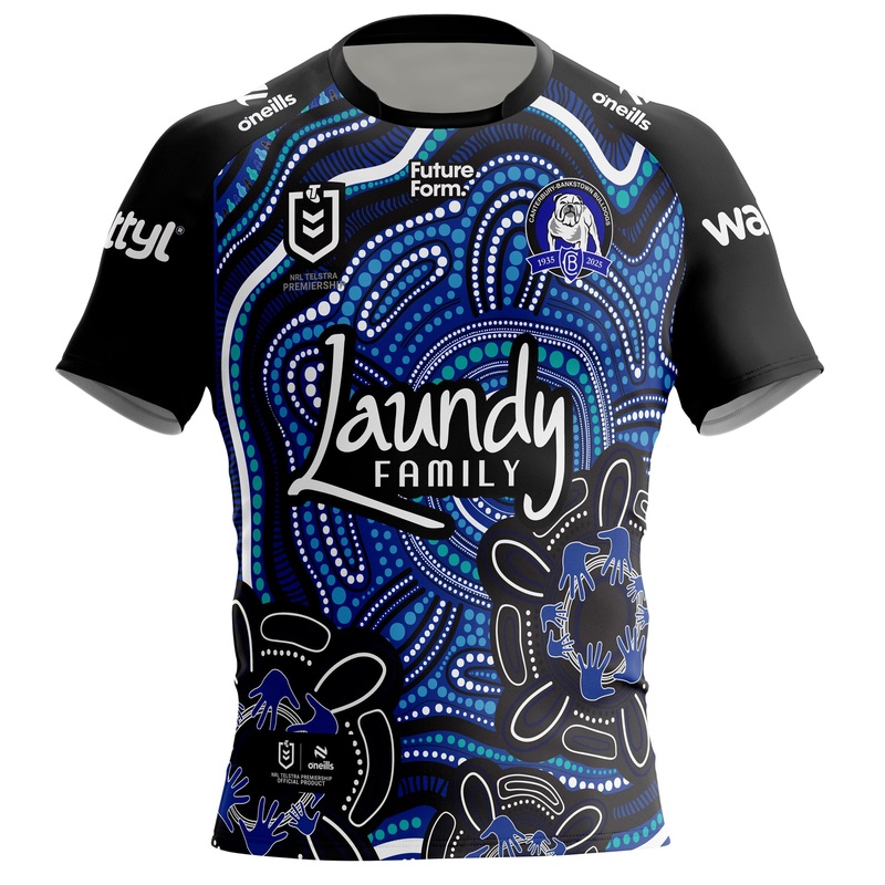 2025 Canterbury Bankstown Bulldogs Indigenous Jersey – Kids