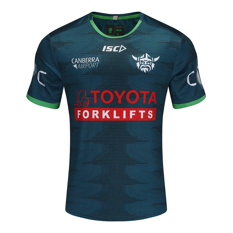 2025 Canberra Raiders Training Tee (Jungle)