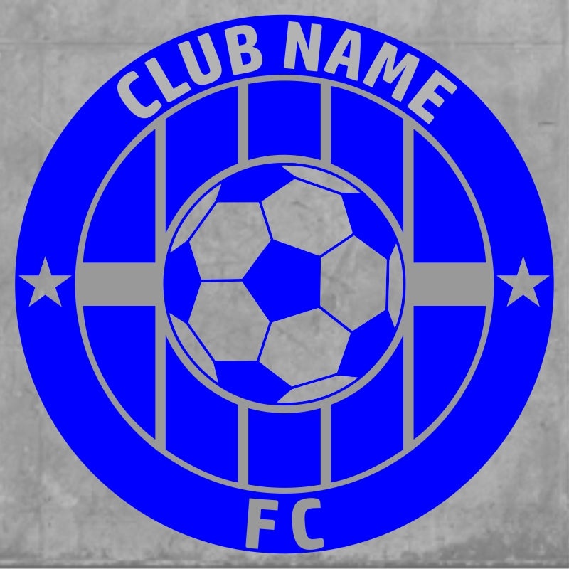 Stock Badge 8 Blue|One Size