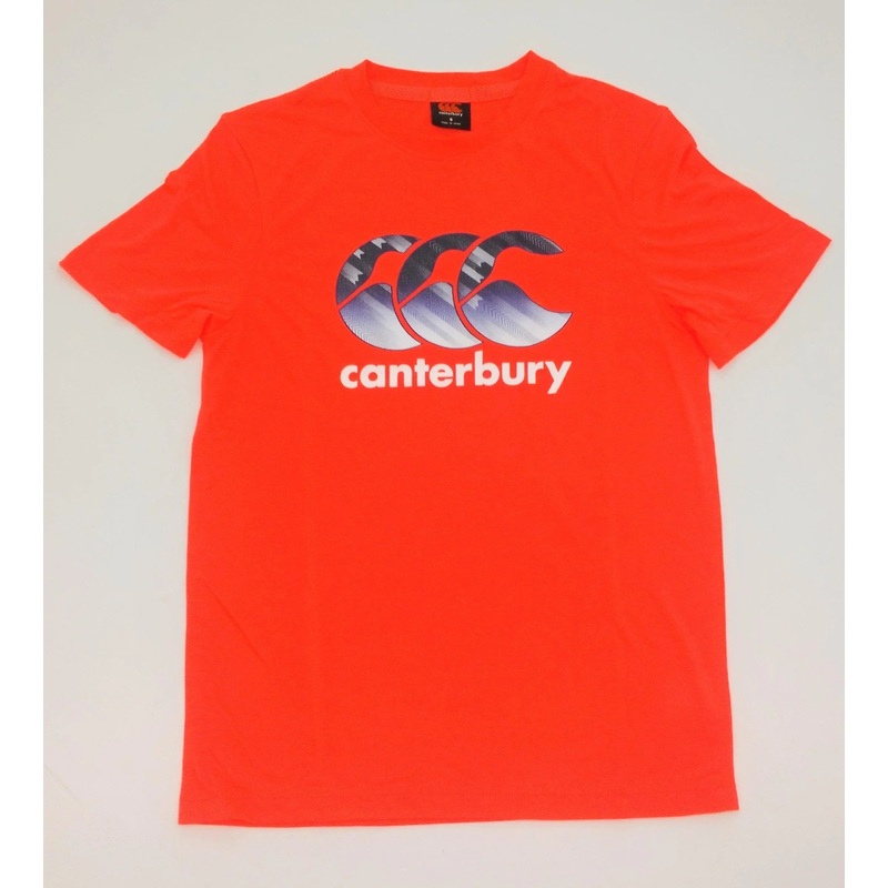 Canterbury Logo T-Shirt Adults AW16 Firecracker