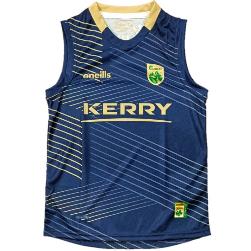 O’Neill’s Kerry GAA Training Vest Junior (Navy Gold)
