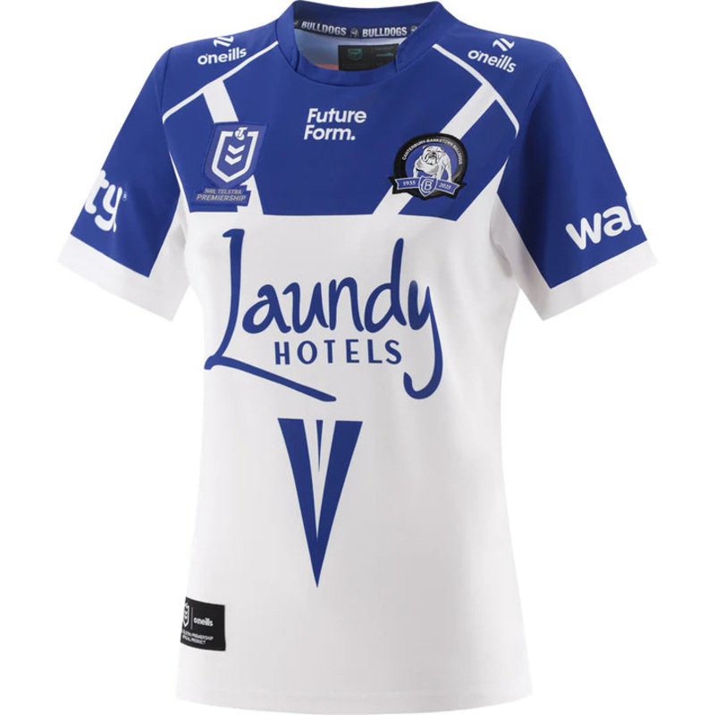 2025 Canterbury Bankstown Bulldogs Home Jersey – Ladies