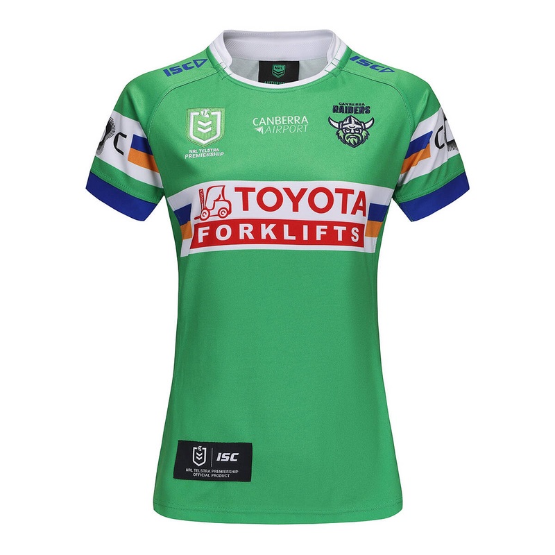 2025 Canberra Raiders Home Jersey – Ladies