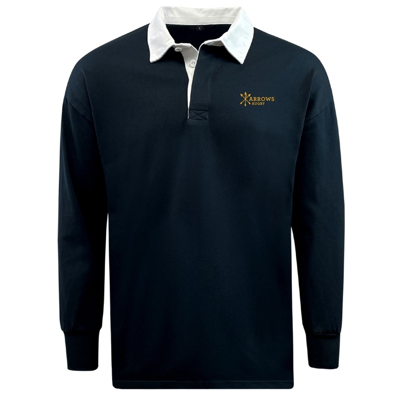 Arrows Rugby Club Classic Long Sleeve Solid Rugby Jersey