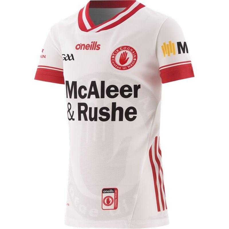O’Neill’s Tyrone GAA Home Jersey Kid’s (White Shadow Red)