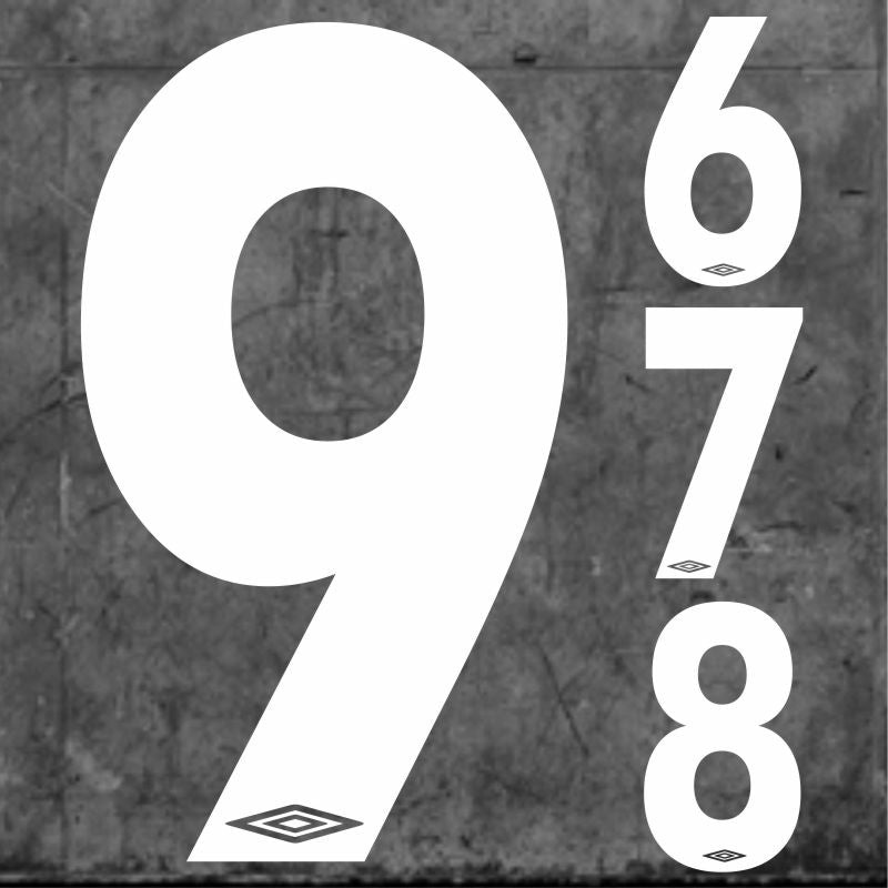 Umbro Numbers Short White|One Size
