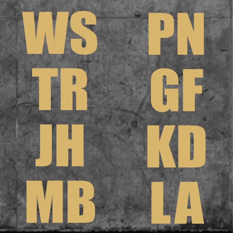 Impact Initials Gold|One Size