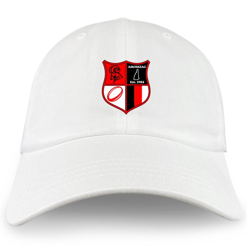 Amoskeag Rugby Club Adult Low-Profile Cotton Twill Dad Cap