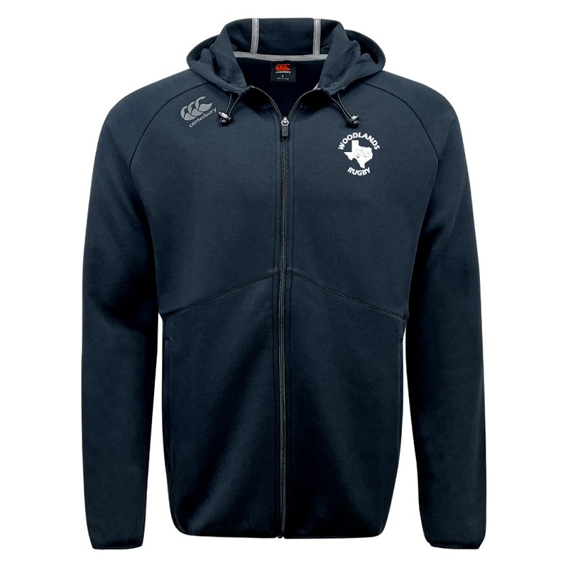 Woodlands Rugby Tempo Vapodri Full-Zip Hoodie by Canterbury
