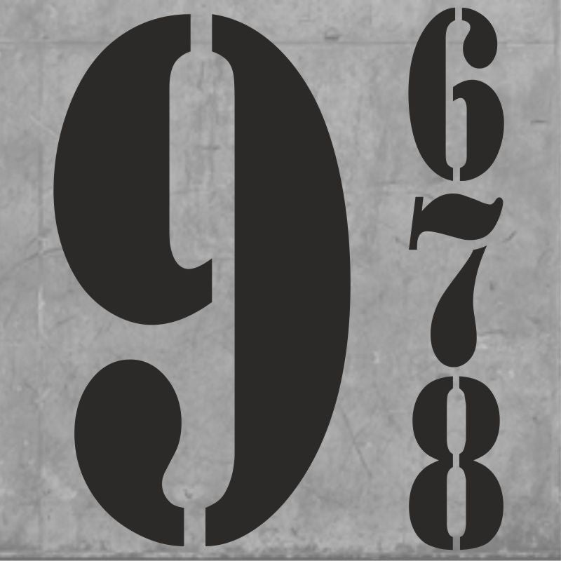 Madrid Numbers Short Black|One Size